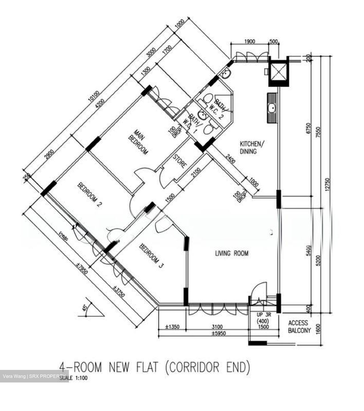 Blk 222 Serangoon Avenue 4 (Serangoon), HDB 4 Rooms #586255751
